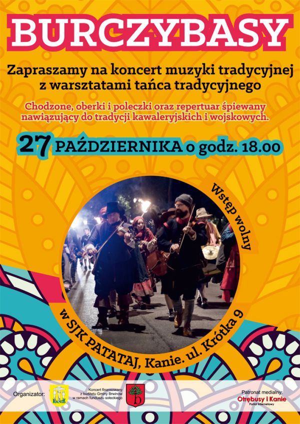 Koncert muzyki tradycyjnej Burczybasy